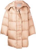 Ermanno Scervino Oversized Puffer Coat - Neutrals