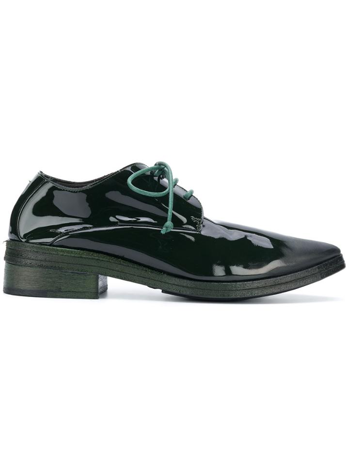 Marsèll Pointed Toe Oxford Shoes - Green
