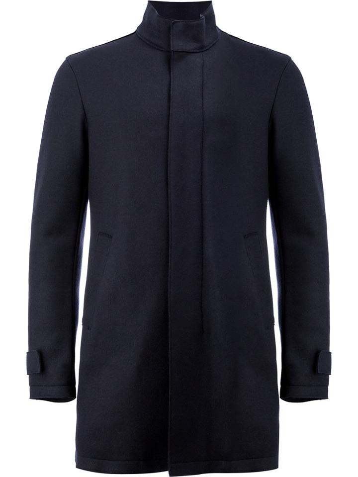 Herno High Neck Shirt Jacket - Blue