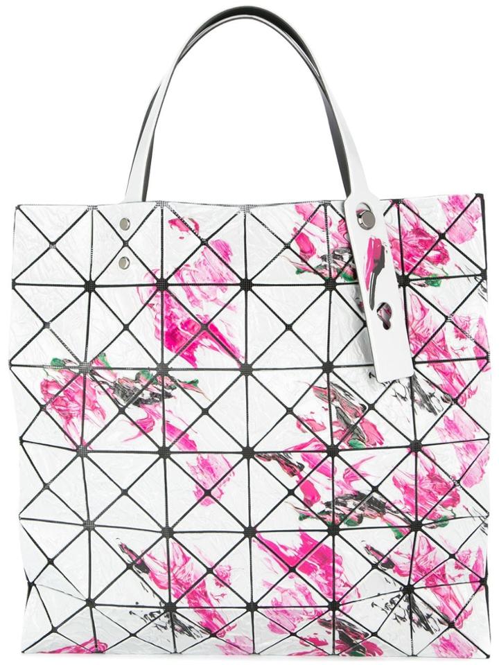 Bao Bao Issey Miyake Painting Tote Bag - White