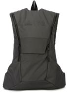 Y-3 Structured Backpack, Grey, Polyester
