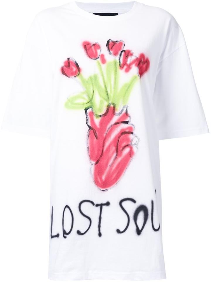 Guernika Tulip Print Oversized T-shirt