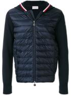 Moncler Padded Front Hoodie - Blue