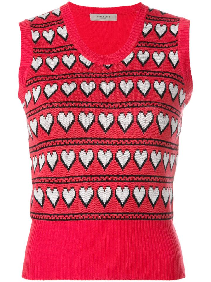 Preen Line Leta Knitted Top - Red