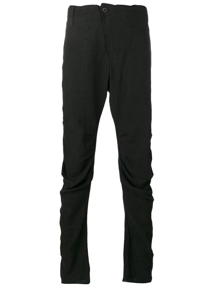 Lost & Found Ria Dunn Raw Hem Trousers, Men's, Size: Medium, Black, Hemp