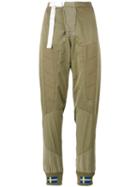 Acne Studios Ilse Trousers, Women's, Size: 38, Green, Cotton/cupro/lyocell