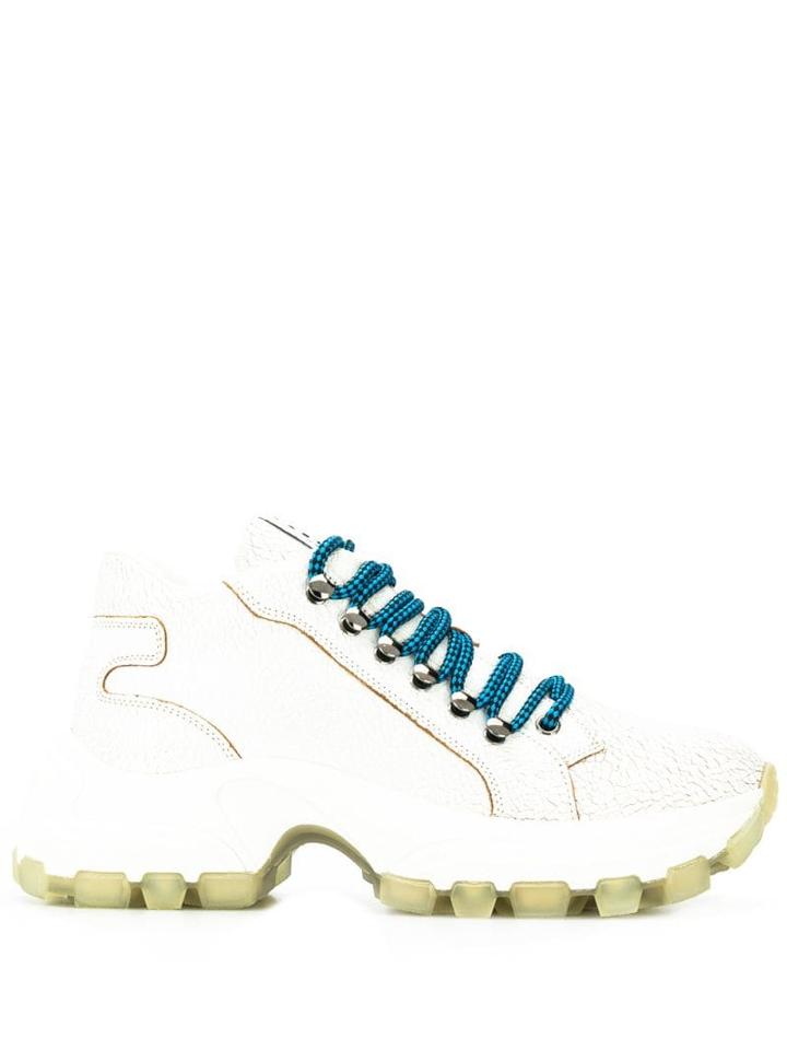 Miu Miu Mountain Style Chunky Sneakers - White