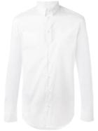 Emporio Armani - Plain Shirt - Men - Cotton/polyamide/spandex/elastane - 43, White, Cotton/polyamide/spandex/elastane