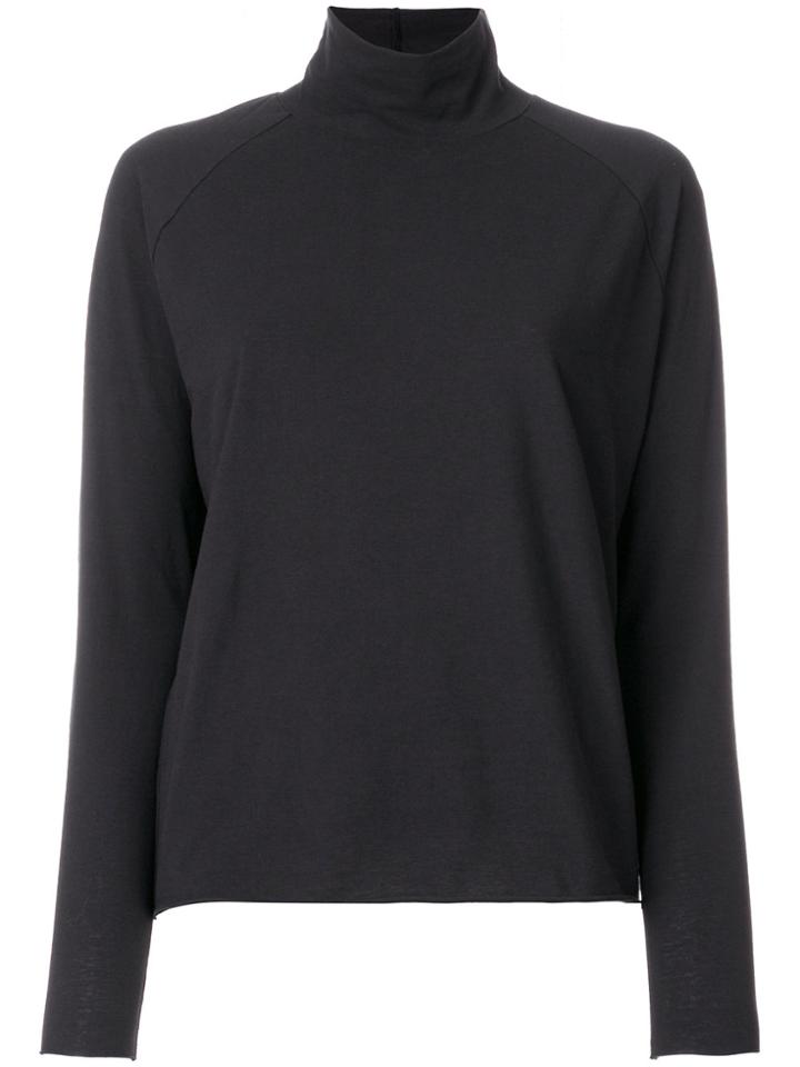 Hope Turtleneck Top - Black