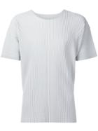 Homme Plissé Issey Miyake Pleated T-shirt - Grey