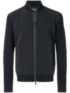 Giorgio Armani Tonal Panelled Jacket - Blue