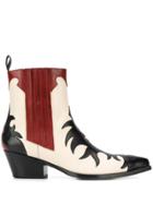 Sartore Murano Ankle Boots - White