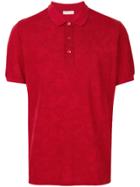 Etro Paisley Print Polo Shirt - Red