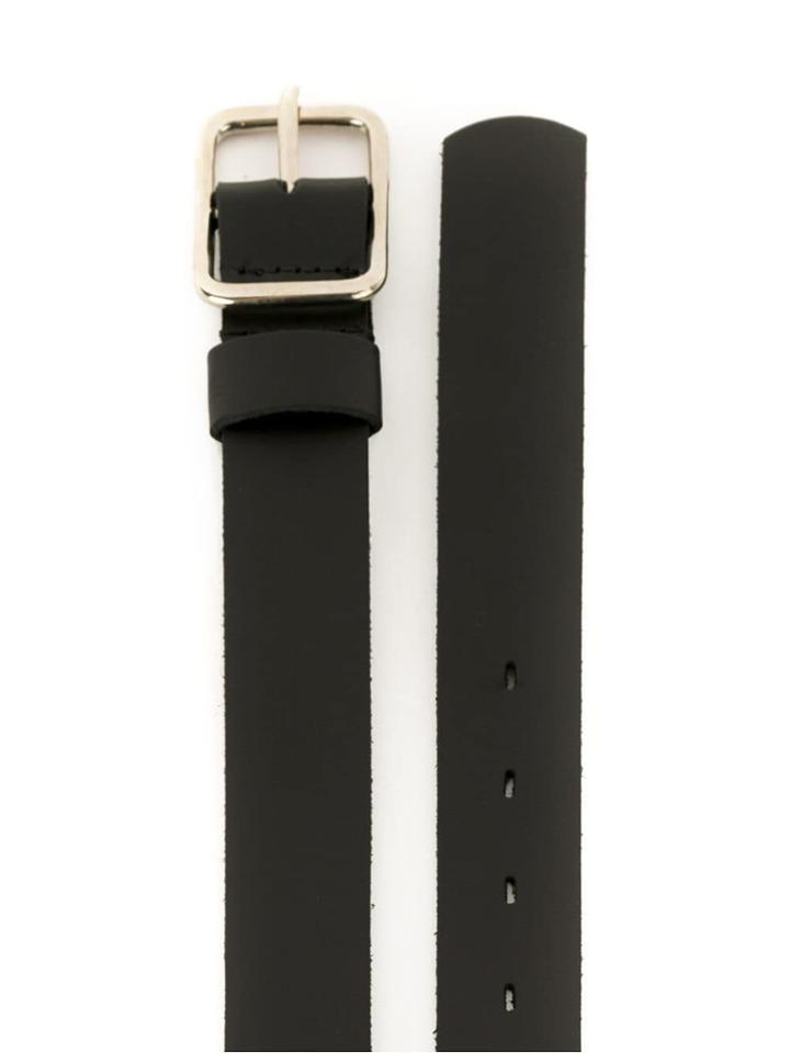 Uma Raquel Davidowicz Leather Tamisa Belt - Black
