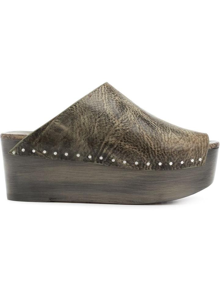 Rick Owens Platform Clogs