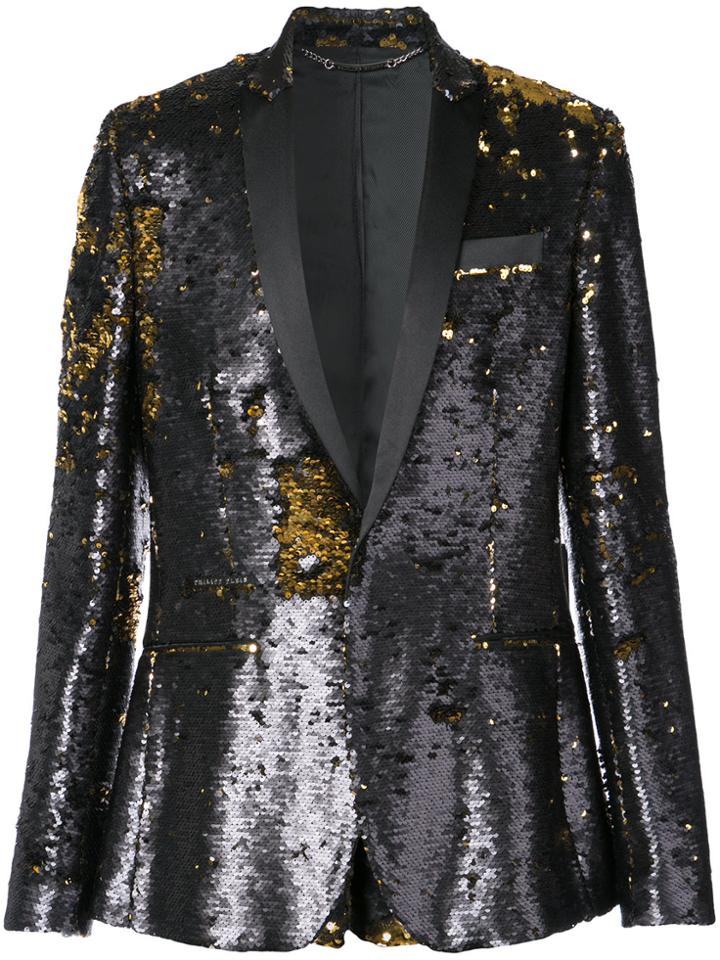 Philipp Plein Tiger Man Blazer - Black
