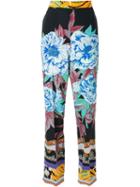 Etro Printed Palazzo Trousers