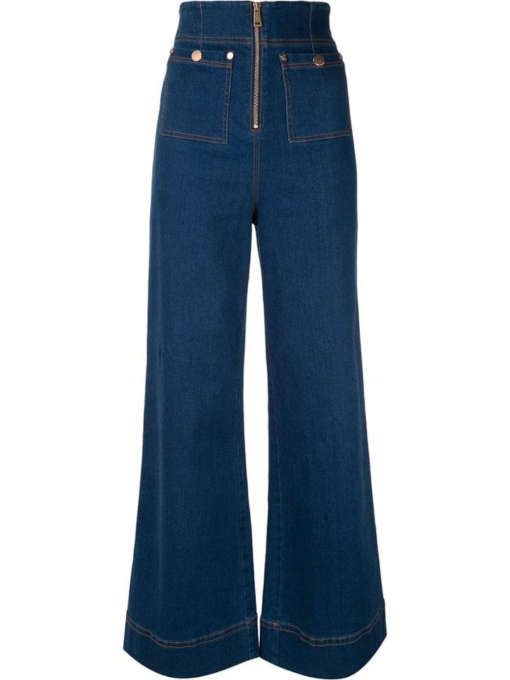 Alice Mccall Bluesy Wide-leg Jeans