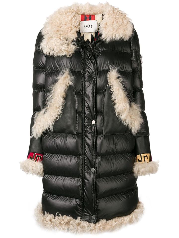 Bazar Deluxe Mid-length Padded Jacket - Black