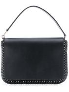 Paco Rabanne Ring Studded Clutch Bag - Black