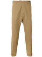 Pt01 Straight-leg Chinos - Nude & Neutrals