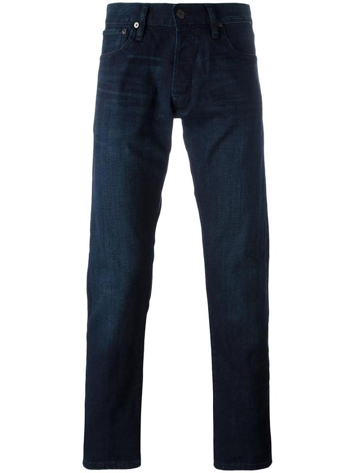 Polo Ralph Lauren Slim-fit Jeans, Men's, Size: 32, Blue, Cotton/spandex/elastane