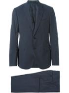 Armani Collezioni Pinstripe Classic Suit - Blue