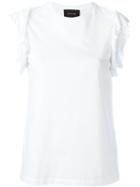 Simone Rocha Ruffled Sleeve T-shirt
