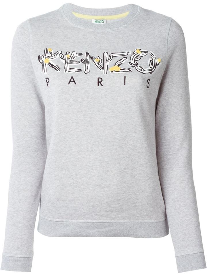 Kenzo Kenzo Paris Print Sweatshirt