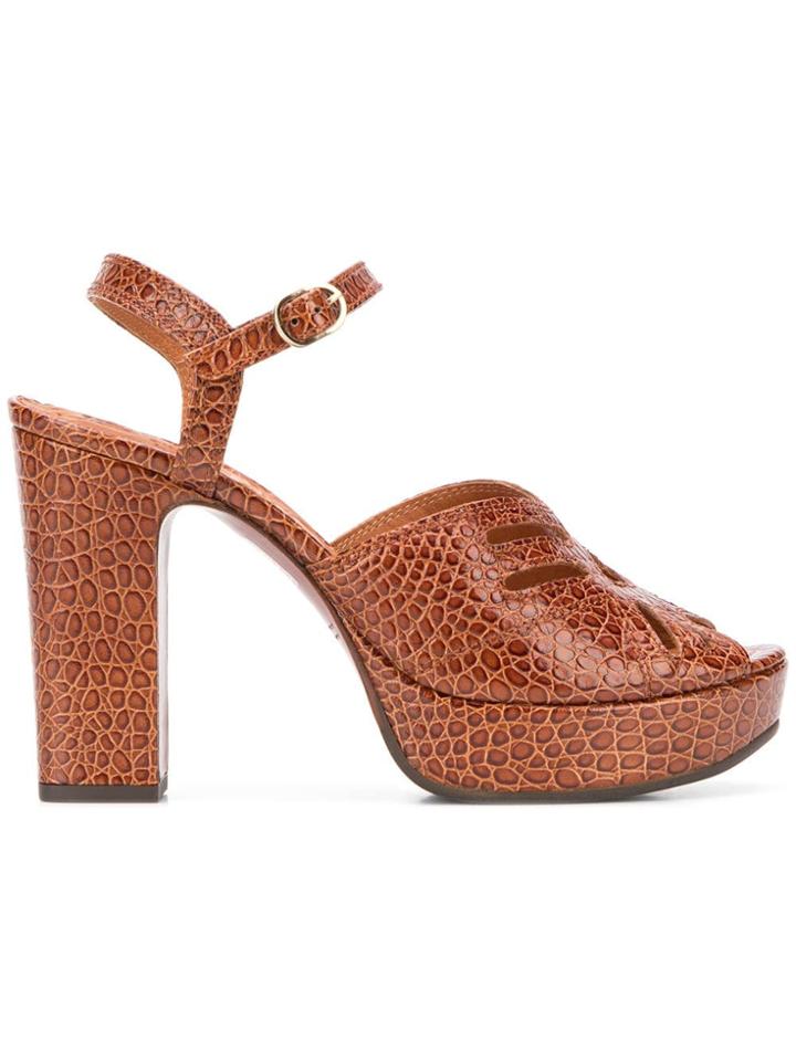 Chie Mihara Fayna Nilo Sandals - Brown