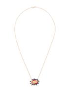 Monan 'omg!' Pendant Necklace, Women's, Metallic