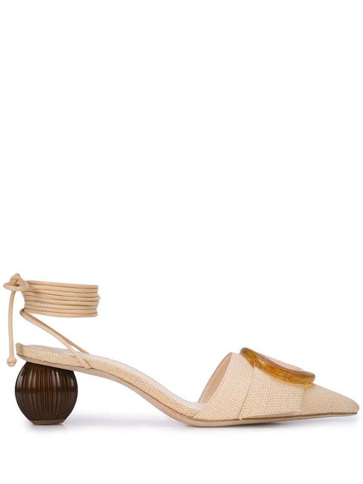 Cult Gaia Liya Pumps - White