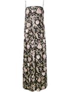 Zimmermann Floral Print Jumpsuit, Women's, Size: 1, Black, Silk/polyester