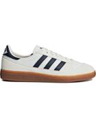 Adidas White And Navy Wilsy Spzl Leather Sneakers - Unavailable