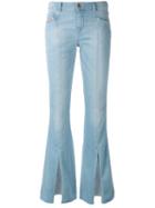 Diesel - Split Hem Jeans - Women - Cotton/polyester/spandex/elastane - 29/32, Women's, Blue, Cotton/polyester/spandex/elastane