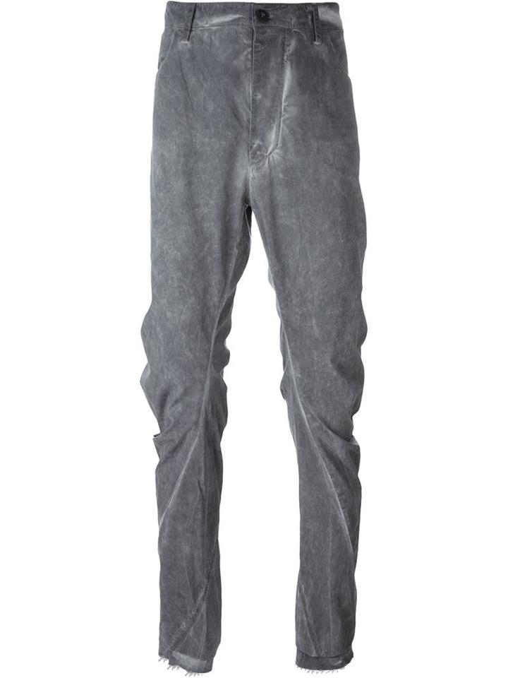 Lost & Found Rooms Slim Trousers, Men's, Size: Small, Black, Cotton/spandex/elastane