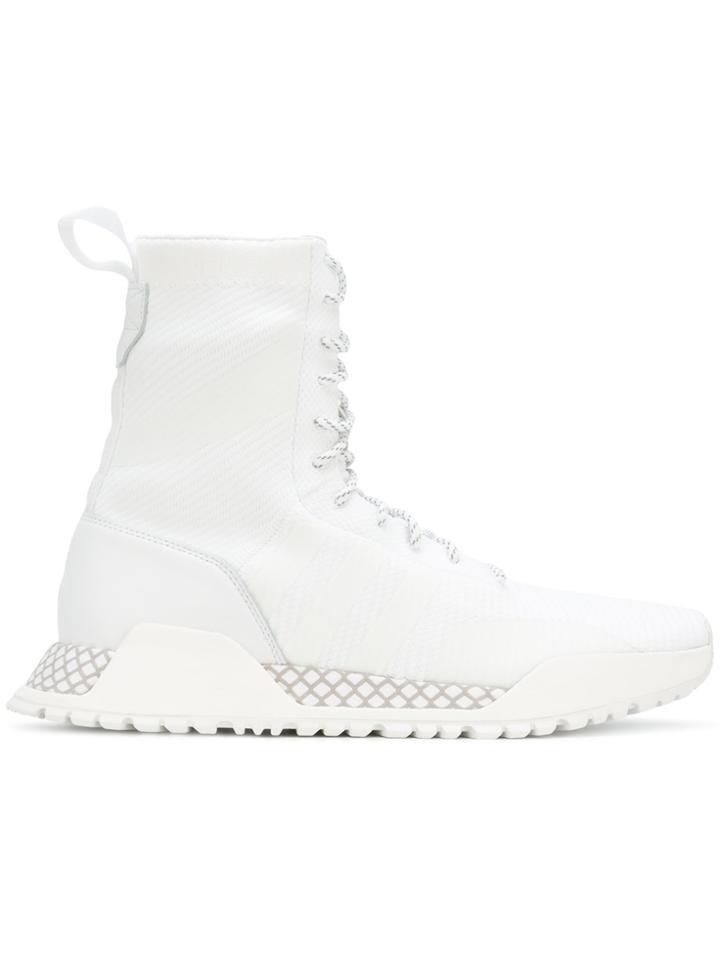 Adidas Adidas Originals Af 1.3 Primeknit Sneaker Boots - White