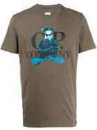 Cp Company Cartoon Print T-shirt - Green