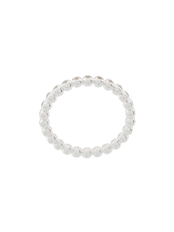 Astley Clarke Sapphire Eternity Stilla Arc Ring - Silver