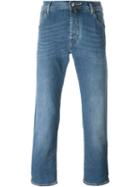 Jacob Cohen Slim Fit Jeans, Men's, Size: 36, Blue, Cotton/polyester/spandex/elastane