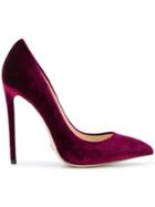 Gianni Renzi Pointed Pumps - Pink & Purple