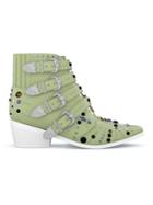 Toga Pulla Aj006 Elvis Boots - Green