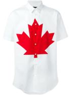 Dsquared2 Maple Leaf Print Shirt