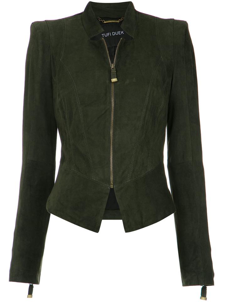 Tufi Duek Slim Fit Jacket - Green