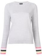 Ps Paul Smith Knitted Crewneck Jumper - Grey