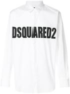 Dsquared2 Logo Printed Shirt - White