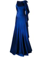 Talbot Runhof Mohan Gown - Blue