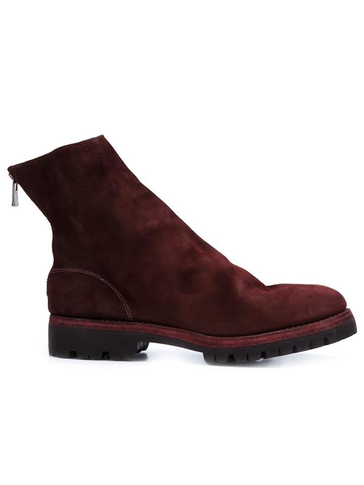 Guidi 'reverse' Boots