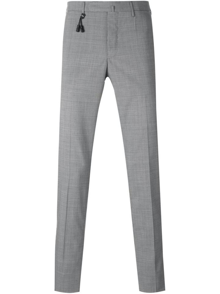Incotex Fine Check Tailored Trousers