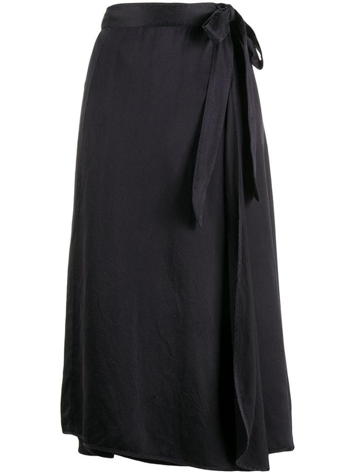 Forte Forte Wrap Midi Skirt - Black
